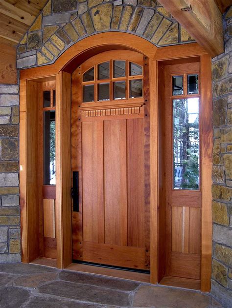 Craftsman Style Double Front Doors Craftsman Front Doors Craftsman Door Entry Doors