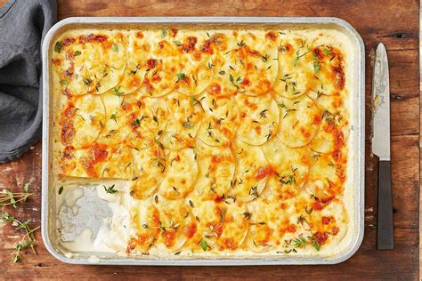 Creamy Scalloped Potato Tray Bake Recipe