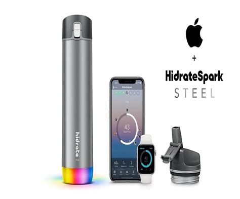 Apple launches 'smart' water bottles HidrateSpark for Rs 4,600; check ...