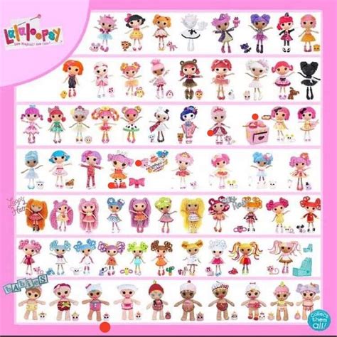 Lalaloopsy Dolls Names