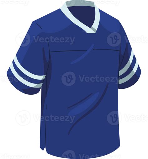 Blue Football Jersey 49029677 Png