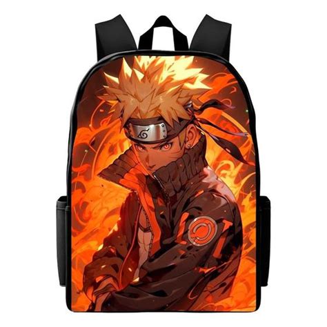 Mochila Escolar Infantil Naruto Uzumaki Novidade Volta As Aulas