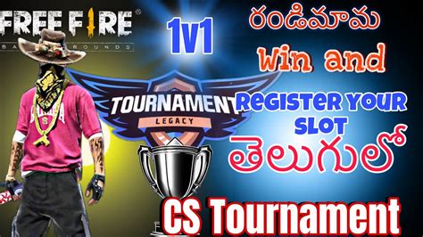 Day 3 Tournament Registration Freefire Live Bunny Telugu Gamer Is Live