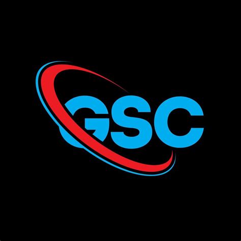 GSC logo. GSC letter. GSC letter logo design. Initials GSC logo linked with circle and uppercase ...