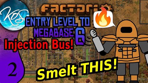 Factorio Entry Level To Megabase 6 Injection Bus 2 SETTING UP