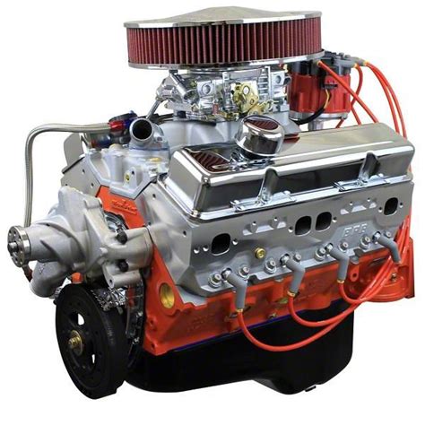 Blueprint Engines Ecklers Small Block Chevy 400 C I 500 Hp Deluxe Dressed Carbureted Crate