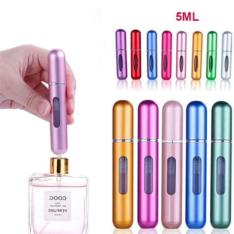 5 Ml Frasco De Perfume Spray Bottle Mini Portátil Recarregáveis