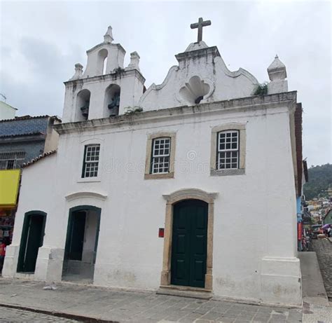 Fachada De La Iglesia De Santa Luzia Construida En En Angra Dos