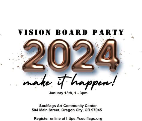 2024 Vision Board Party Soulflags