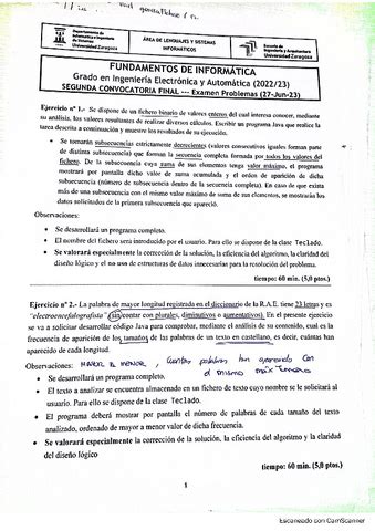 Examen Julio Pdf