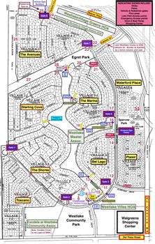 Westlake Master Association - Map of Westlake