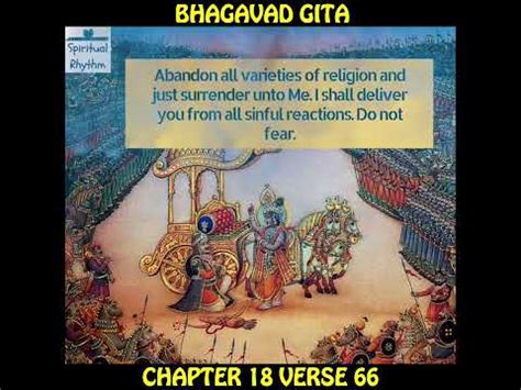 Bhagavad Gita Chapter Verse English Youtube