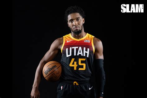 Utah Jazz Superstar Donovan Mitchell Covers Slam 235 Slam