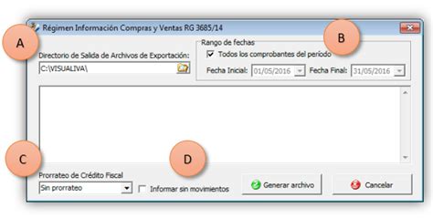 Régimen de Información Compras y Ventas RG 3685