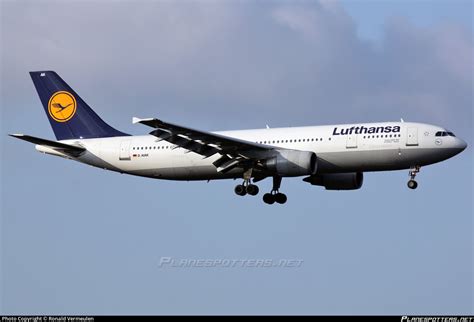 D AIAK Lufthansa Airbus A300B4 603 Photo By Ronald Vermeulen ID