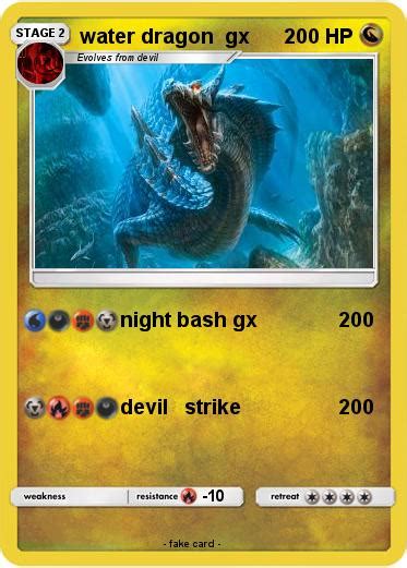 Pokémon water dragon gx - night bash gx - My Pokemon Card