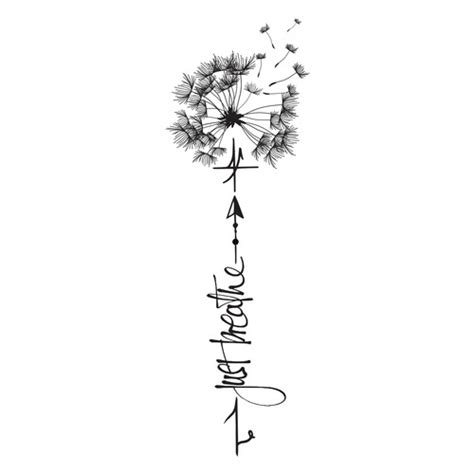 Tattoo Design With Dandelion Tattoo Contest 99designs Dandelion