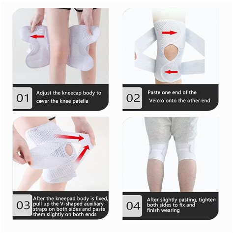 Anampion Knee Brace - Adjustable Patella Opening Knee Support for Men