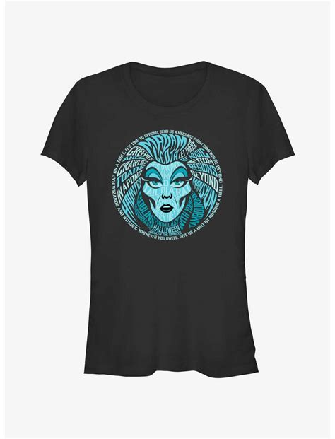 Disney Haunted Mansion Madam Leota Girls T Shirt Black Hot Topic