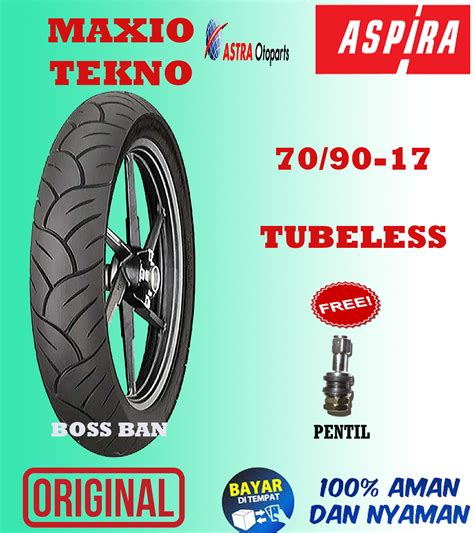 Ban Luar Tubles Asli Aspira Maxio Tekno Ring Original Gratis