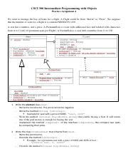 CSCI300 Practice Assignment 4 Pdf CSCI 300 Intermediate Programming