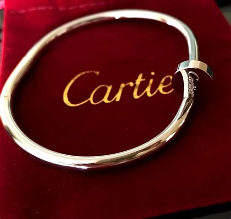 Bracelete Cartier Prego Pulseira Cartier Prego Acompanha Caixa Sacola