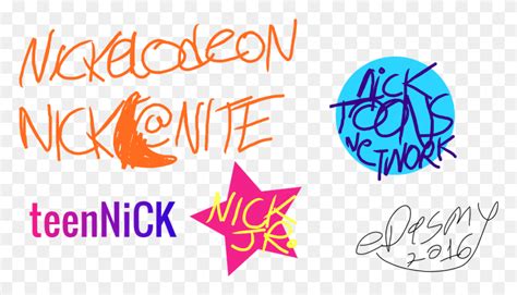 Hice Algunos Logos Geniales De Nickelodeon Y Quer A Compartir Dise O