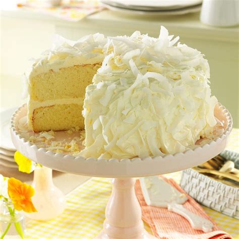 Coconut Cake with White Chocolate Frosting Recipe: How to Make It