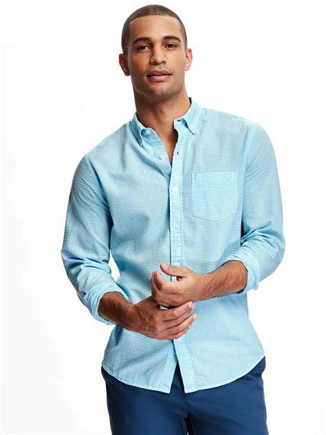 Seersucker Shirt For Men Old Navy