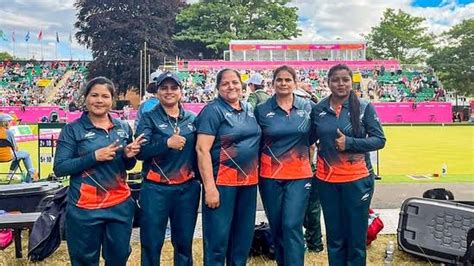 Cwg 2022 India Wins Lawn Bowls Gold Medal Creates History