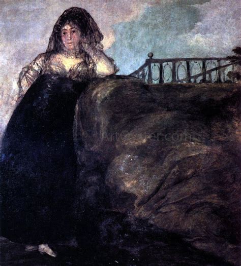 La Leocadia By Francisco Jose De Goya Y Lucientes Hand Painted Oil