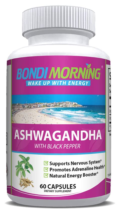 Ashwagandha Capsules With Black Pepper For Increased Absorption 1300