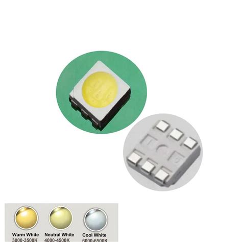 Pcs Lot Smd Led Chips Warm White White Led Chip Led