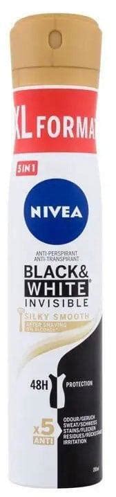 Nivea Black White Invisible Silky Smooth H Spray