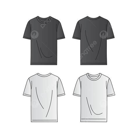 T Shirt Mockup Vector Hd Images T Shirt Mockup Tshirt Mockup Cartoon Png Image For Free Download