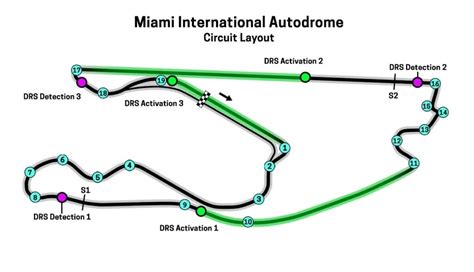 Miami Grand Prix Layout F1 Circuit Map And Guide