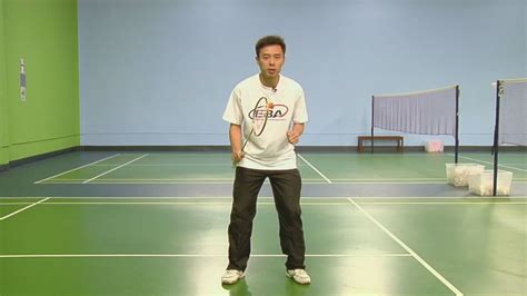 The Basic Stance In Badminton Badminton Youtube