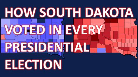 South Dakota Presidential Voting History Youtube