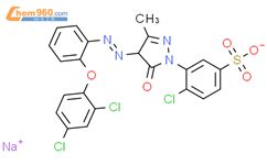 Sodium 4 Chloro 3 4 2 2 4 Dichlorophenoxy Phenyl Diazenyl 3 Methyl