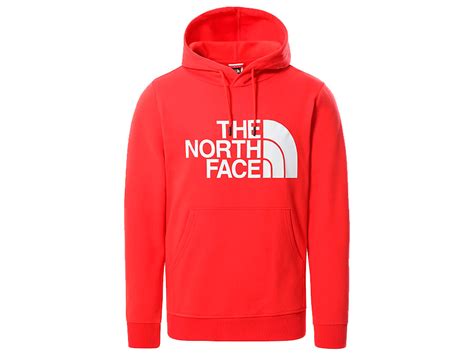 Sudadera The North Face Standard Hoodie Horizon Red Nf0a3xydv331