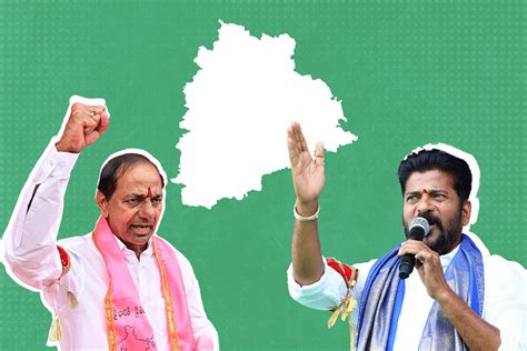 Telangana CM KCR Congress Revanth Reddy Both Trailing Behind BJP