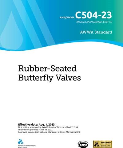 Awwa C Rubber Seated Butterfly Valves