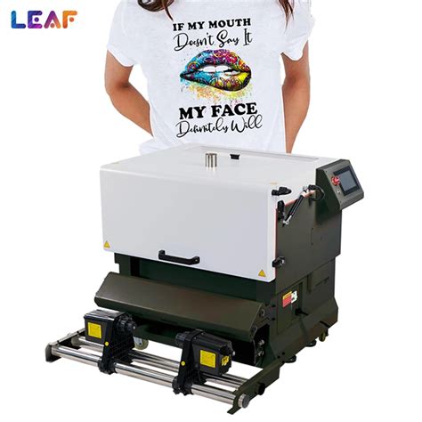 Leaf Automatic Dtf Powder Shaking Machine Powder Shaker For Cm Dtf