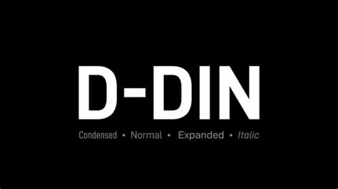 Download D Din Font