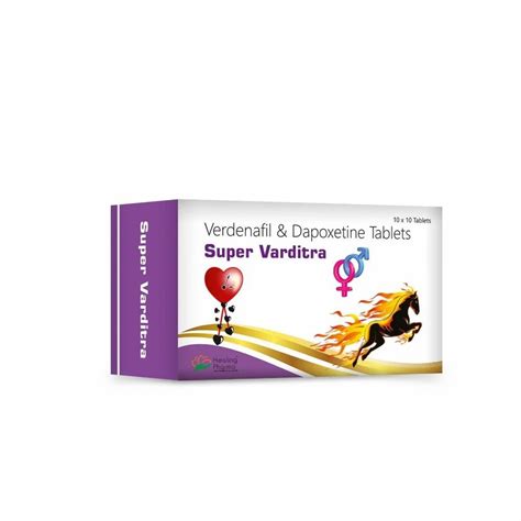 Super Varditra Tablet At Rs Stripe Erectile Dysfunction Medicines