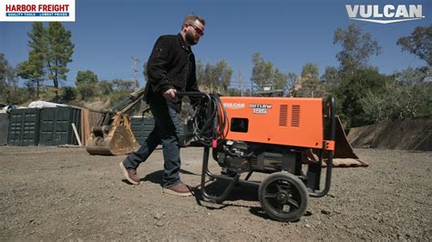 Vulcan Outlaw 195 A Powerful Engine Driven Welder Generator Youtube