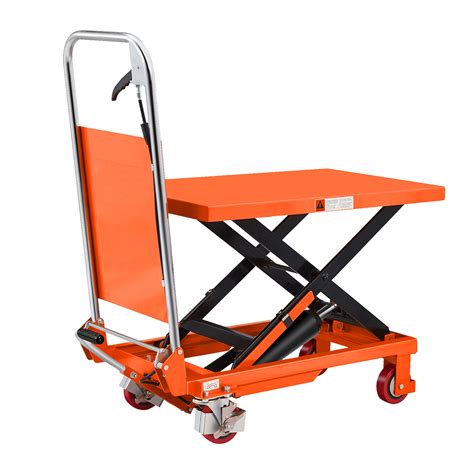 Tory Carrier Hydraulic Single Scissor Lift Table Lbs Platform Cart