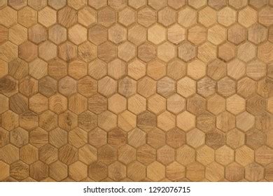 Wood Texture Background Hardwood Hexagon Pattern Stock Photo 1292076715 ...