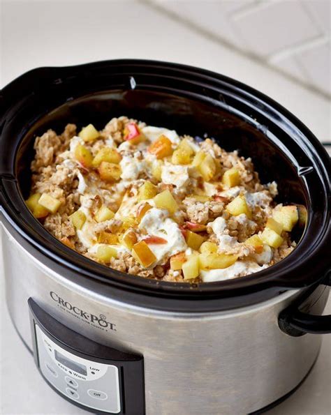 How To Make Oatmeal In The Slow Cooker The Simplest Easiest Method