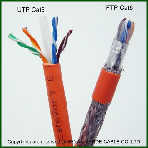 4pairs AWG23 AWG24 Factory Customized UTP FTP SFTP CAT6 Cat5e CAT6A